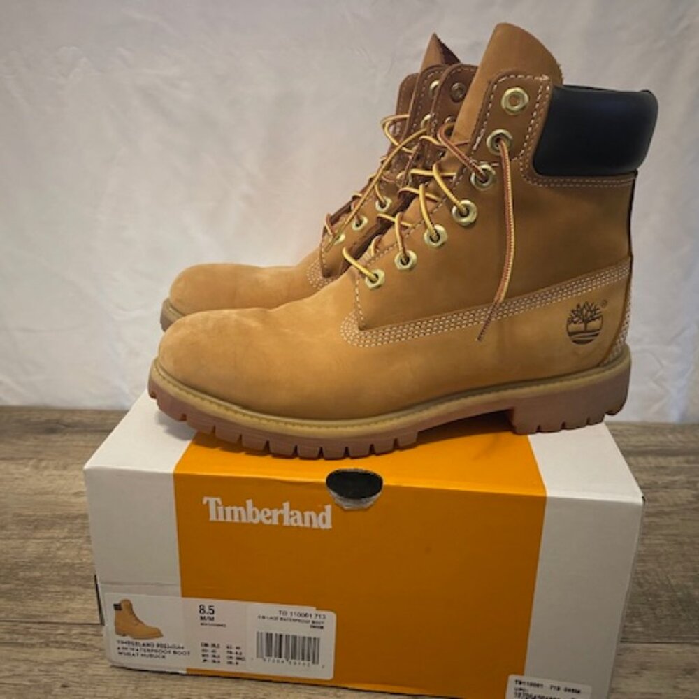 Timberland Premium Wheat Sz 8.5
